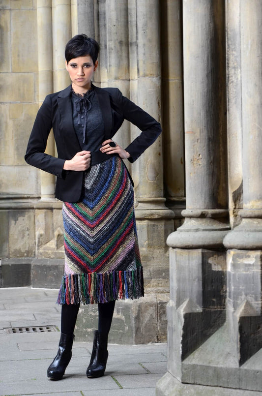 Rock Courtney aus Noro Hanabatake selber stricken