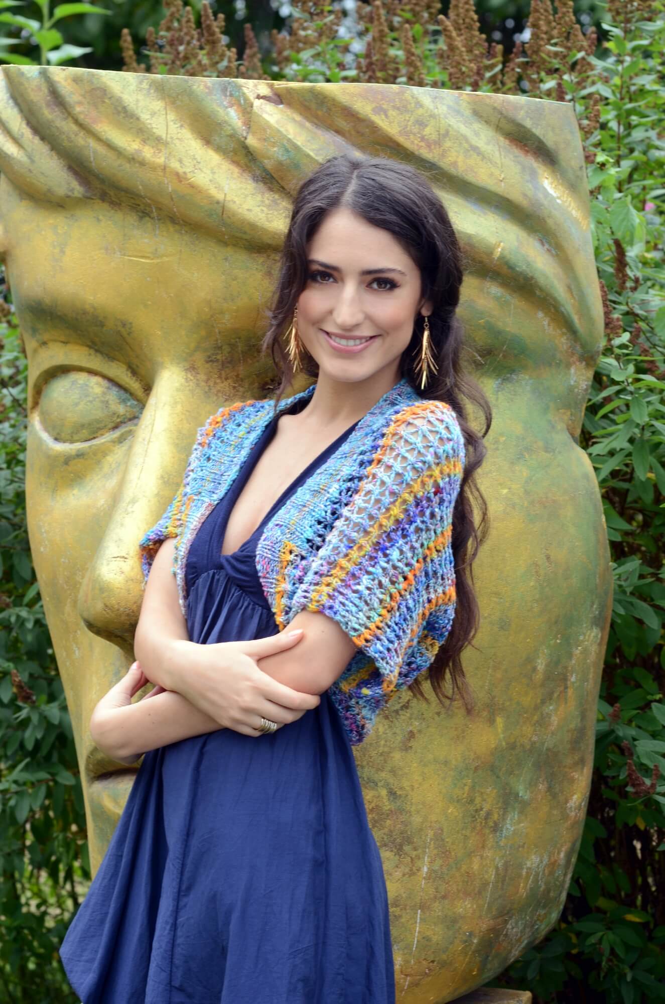 Bolero Yumi aus Noro Kibou selber stricken