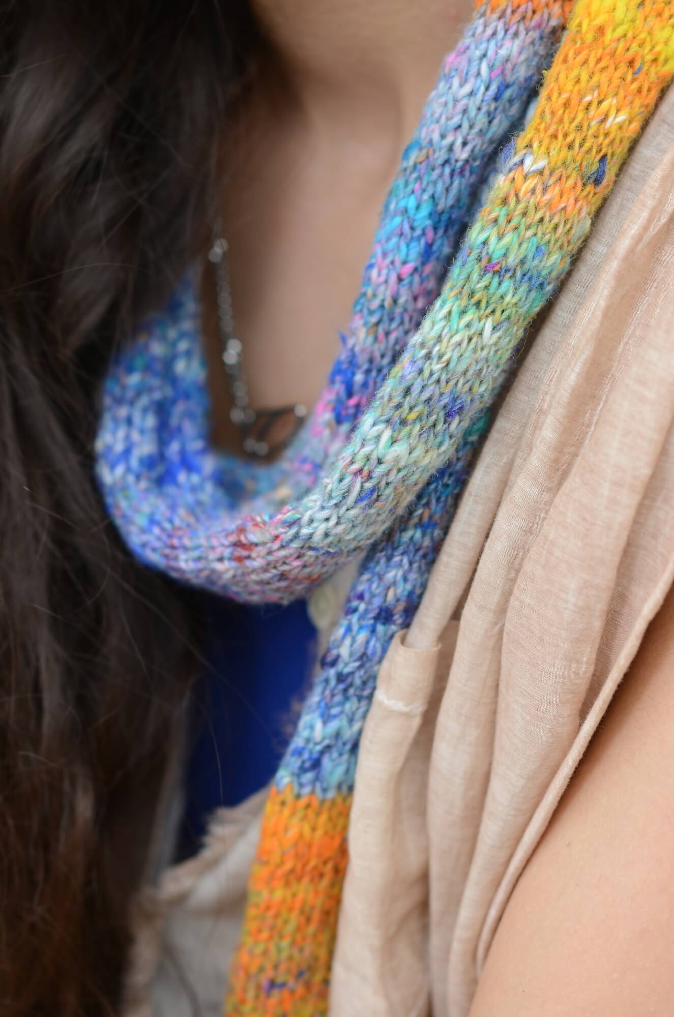 Mütze und Schal Hotary aus Noro Kibou selber stricken