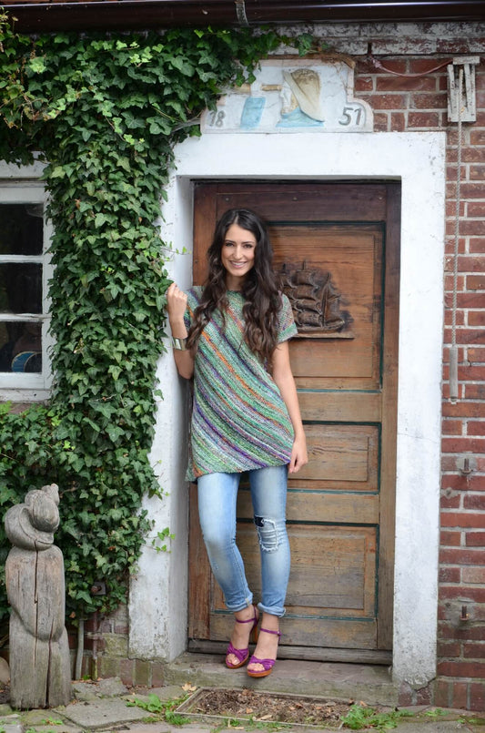 Pullover Midori aus Noro Kibou selber stricken