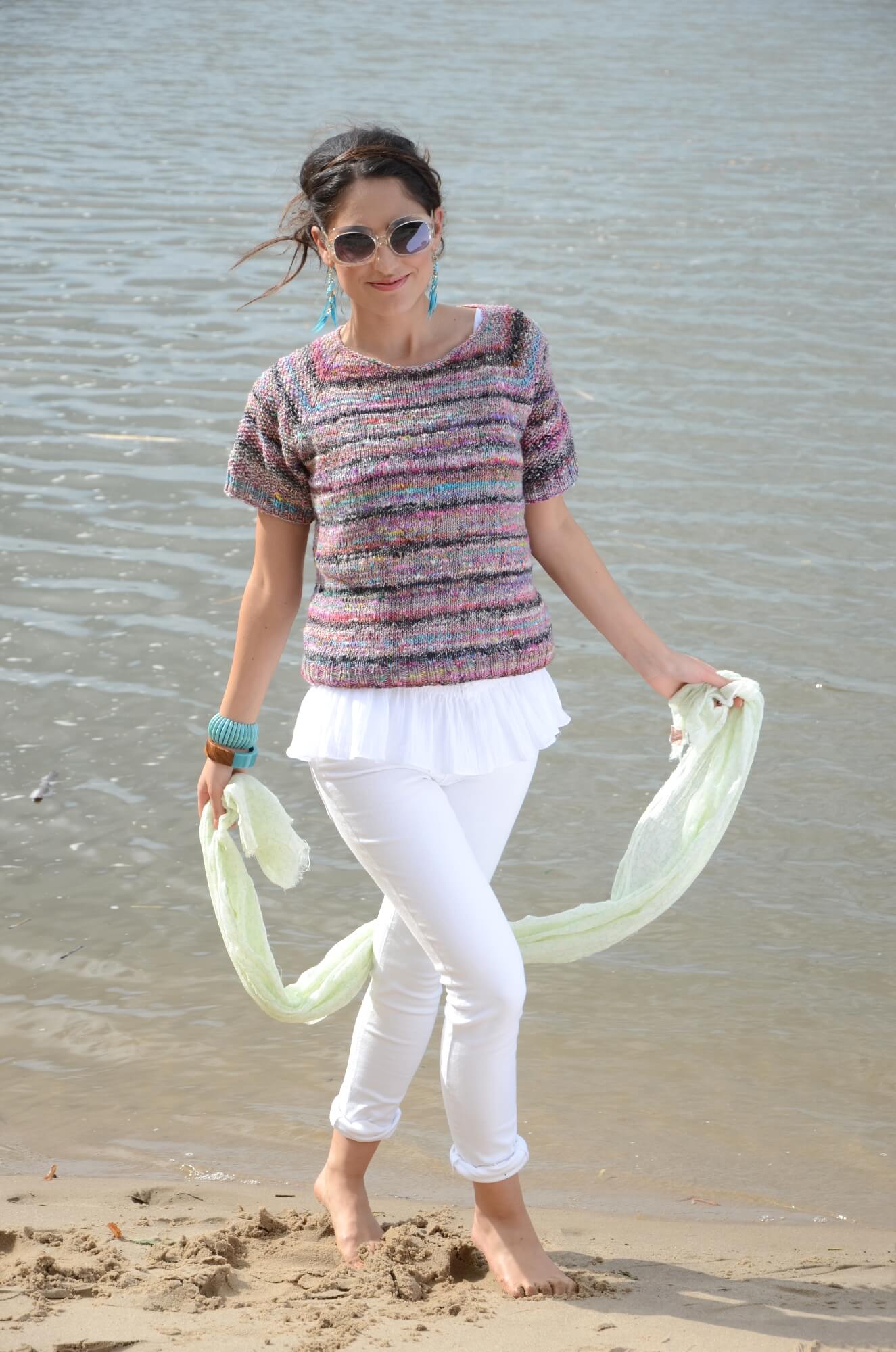 Pullover Sayuri aus Noro Kibou selber stricken