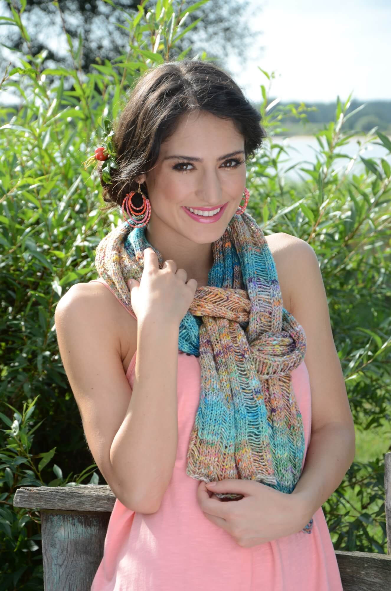 Schal Aiko aus Noro Kibou selber stricken