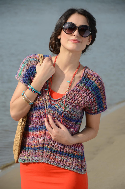 Top Yoko aus Noro Kibou selber stricken