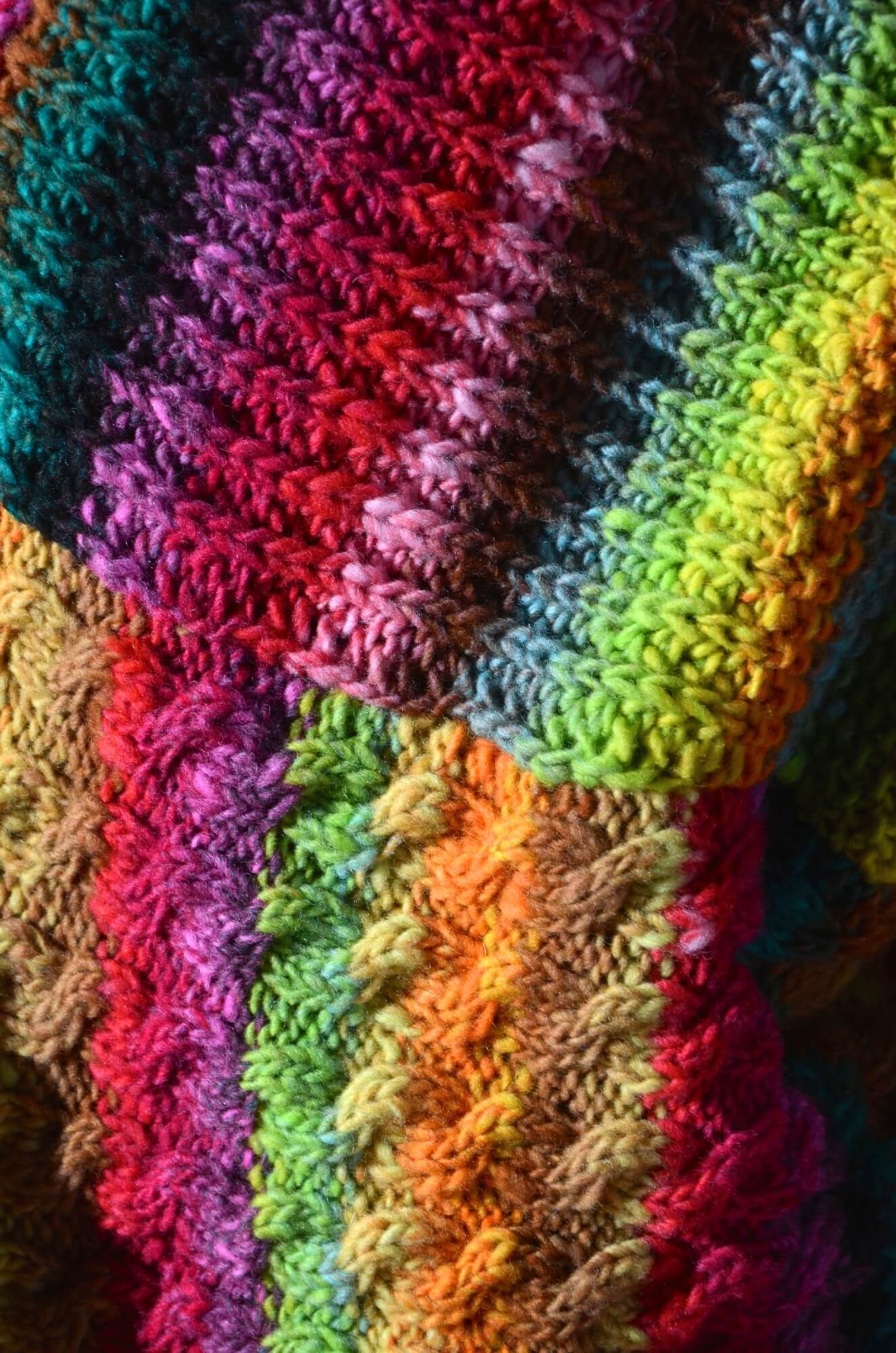 Jacke Effie aus Noro Kureyon selber stricken