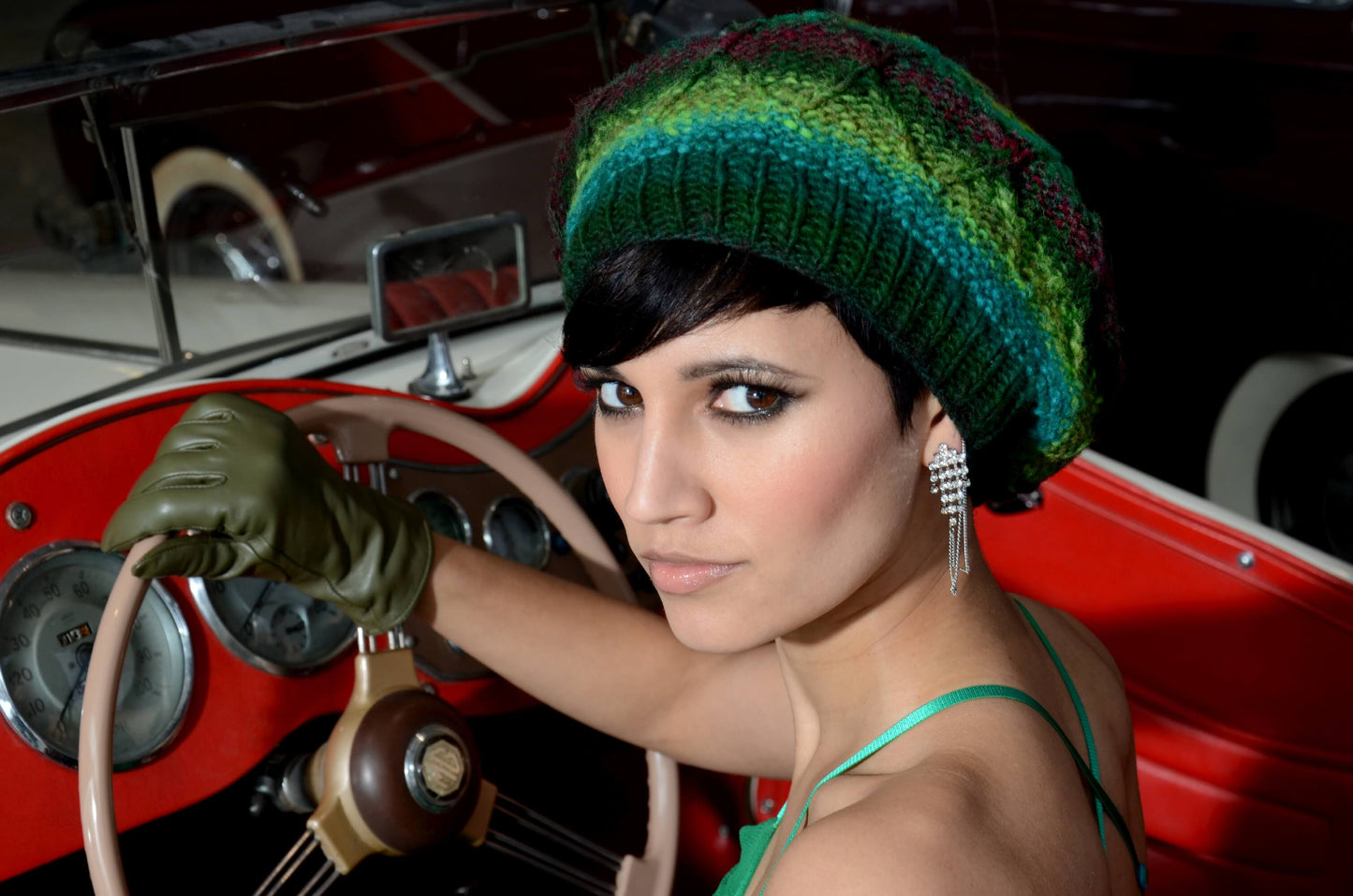 Mütze Alanis aus Noro Kureyon selber stricken