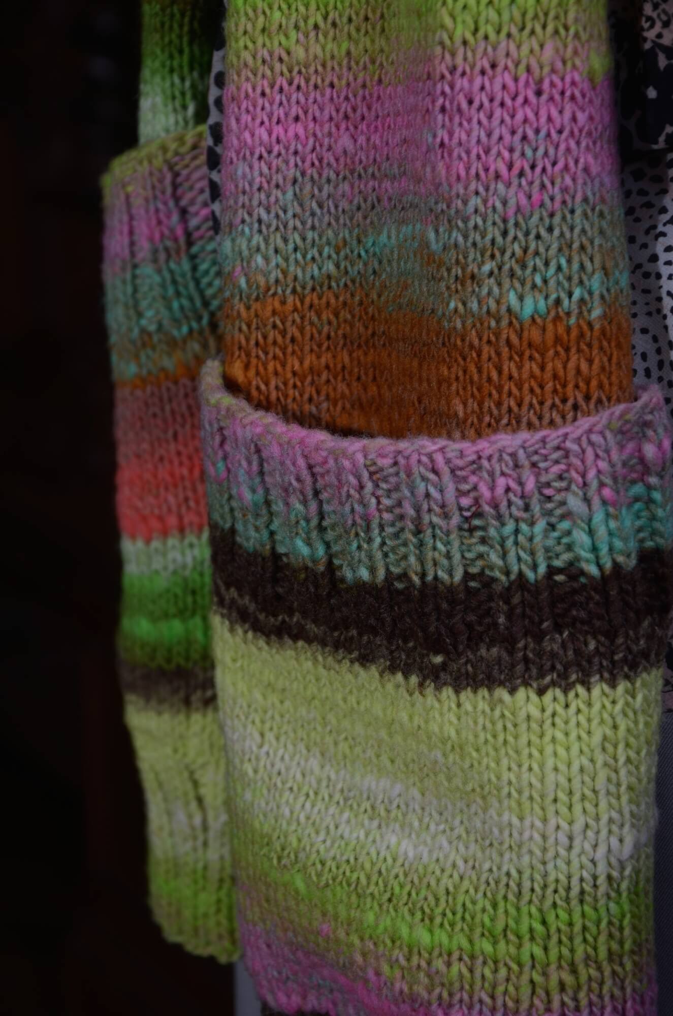 Schal Tigris aus Noro Kureyon selber stricken
