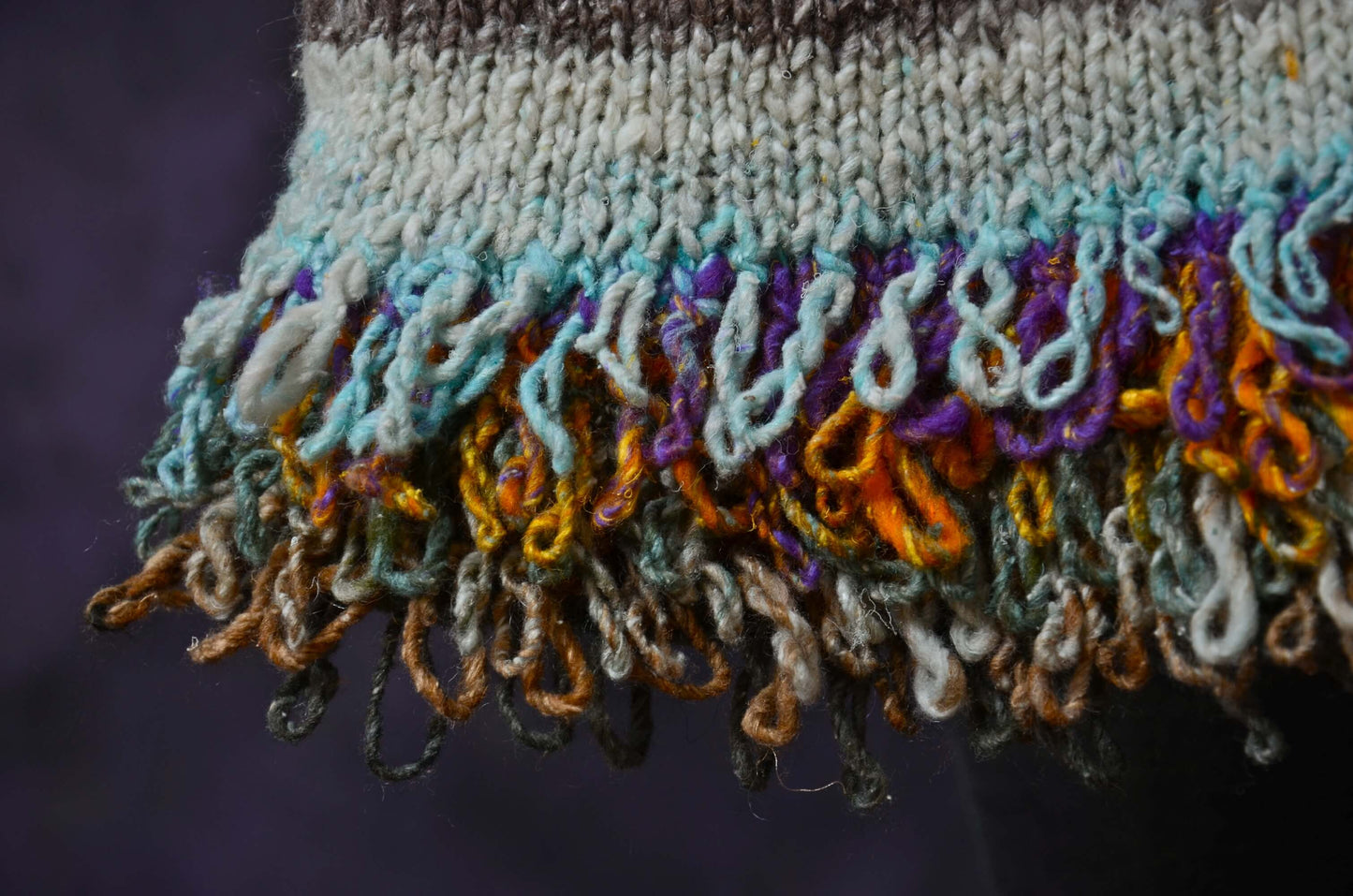 Kapuzenloop Sporty aus Noro Obi selber stricken