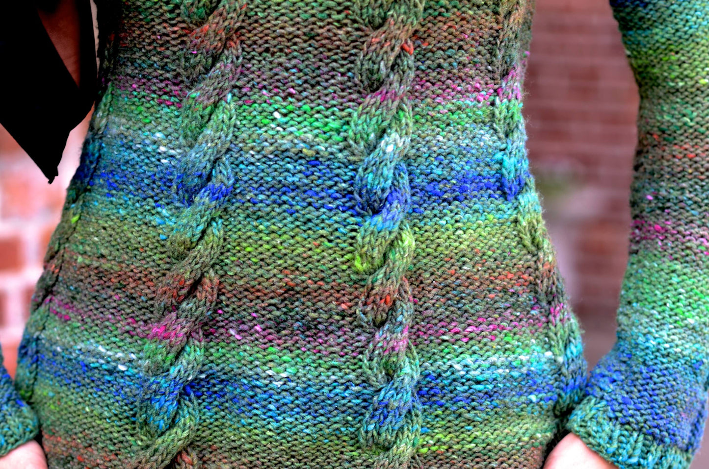 Pullover Arya aus Noro Skinryoku selber stricken
