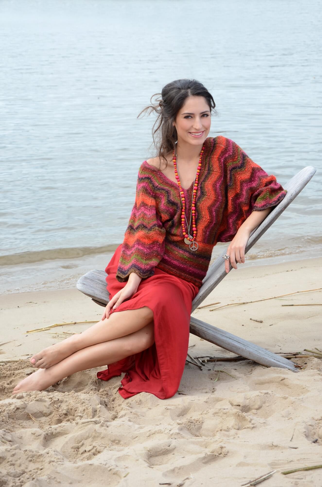 Pullover Sakura aus Noro Silk Garden selber stricken