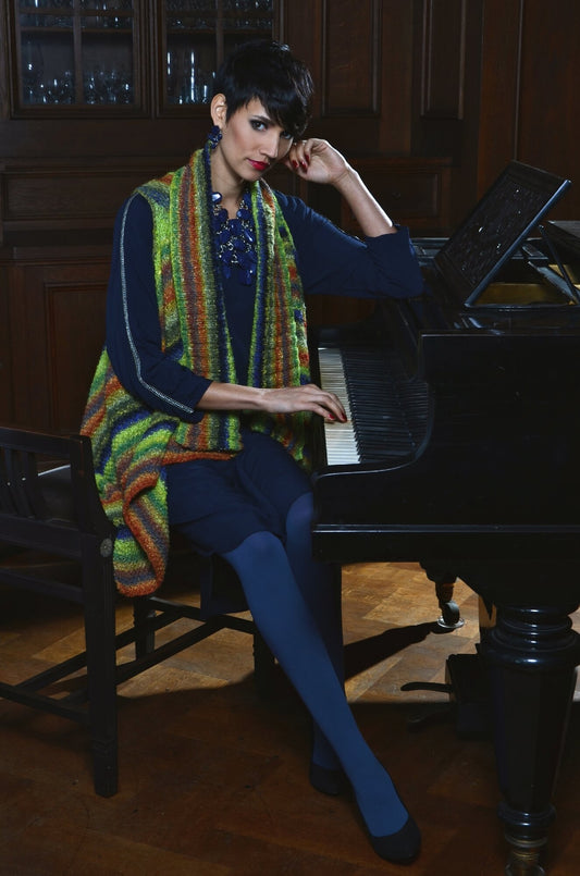 Weste Seeder aus Noro Silk Garden selber stricken