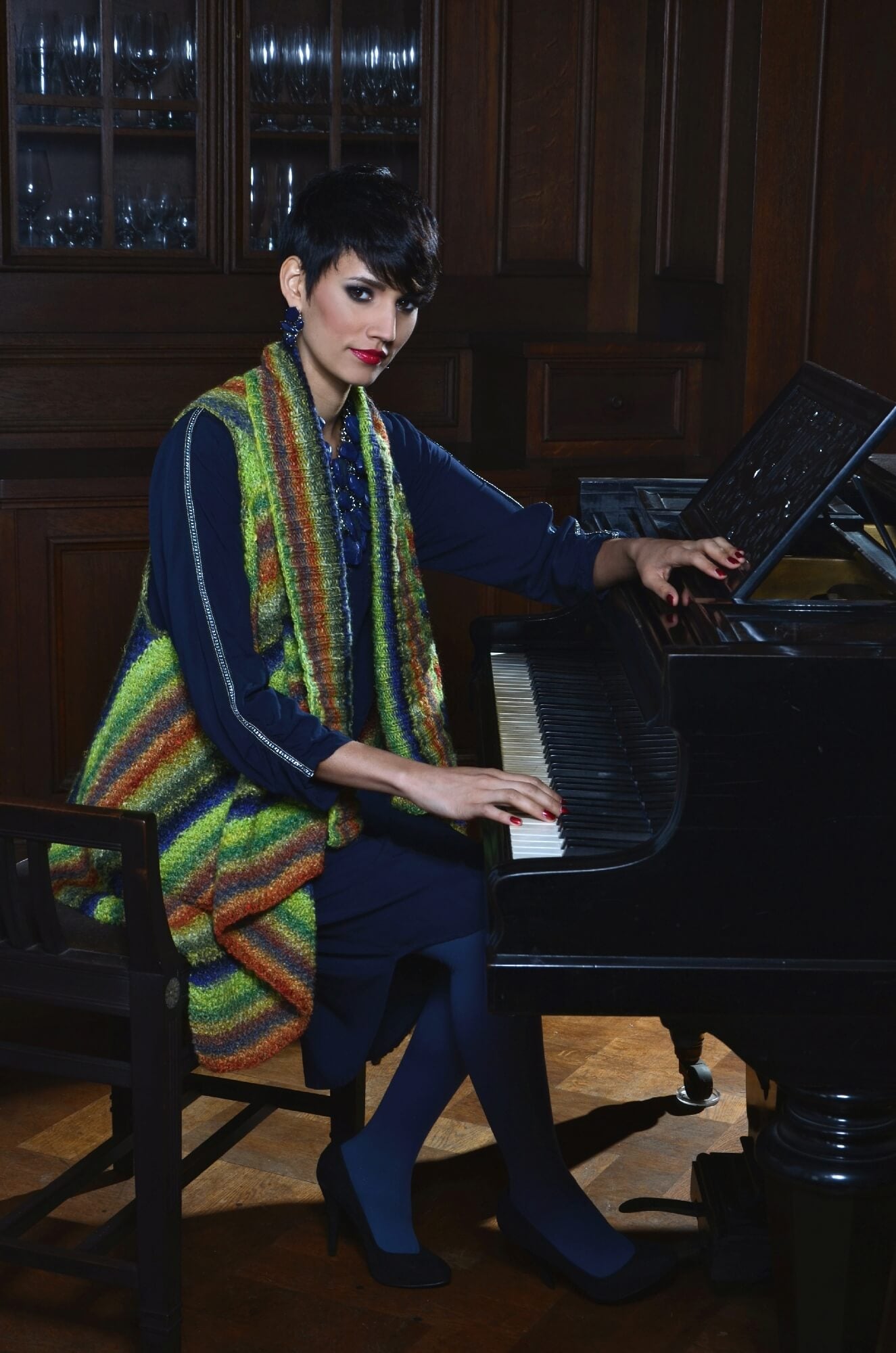 Weste Seeder aus Noro Silk Garden selber stricken