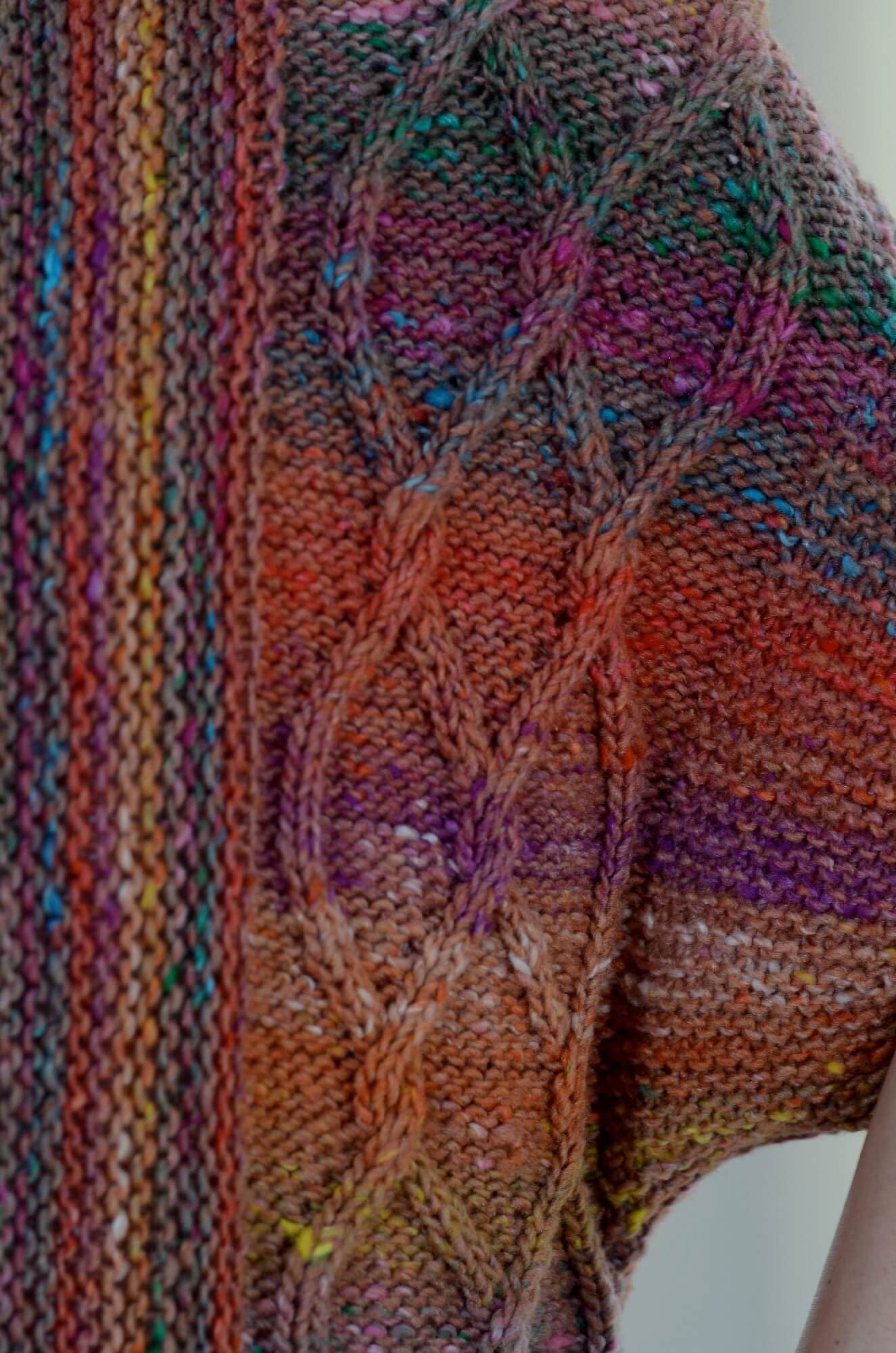 Weste Ygritte aus Noro Skinryoku selber stricken