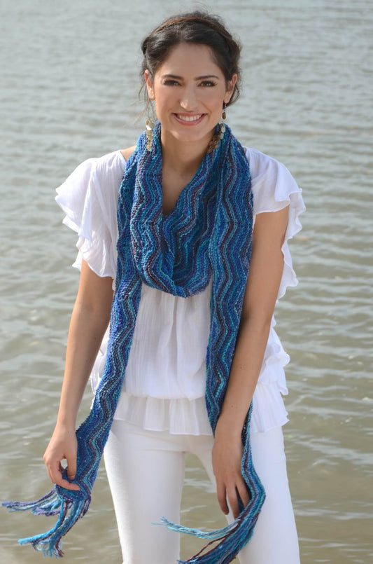 Schal Nanami aus Noro Taiyo selber stricken