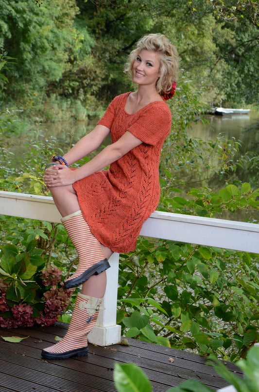 Kleid Coral aus Noro Tokonatsu selber stricken