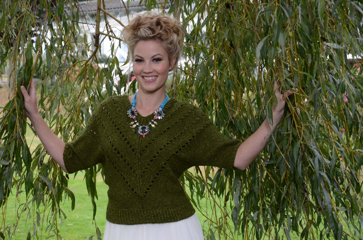 Pullover Peridot aus Noro Tokonatsu selber stricken