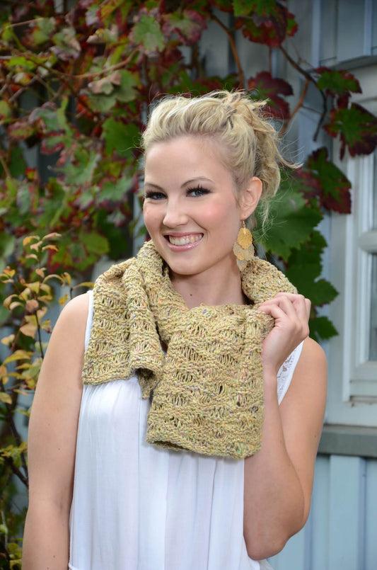 Schal Topaz aus Noro Tokonatsu selber stricken