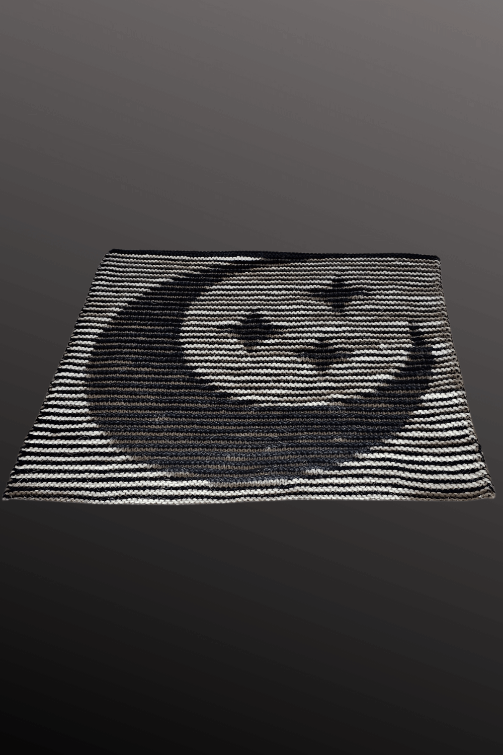 Schattenstrick Decke | Kissen Celestial Mates - Mond