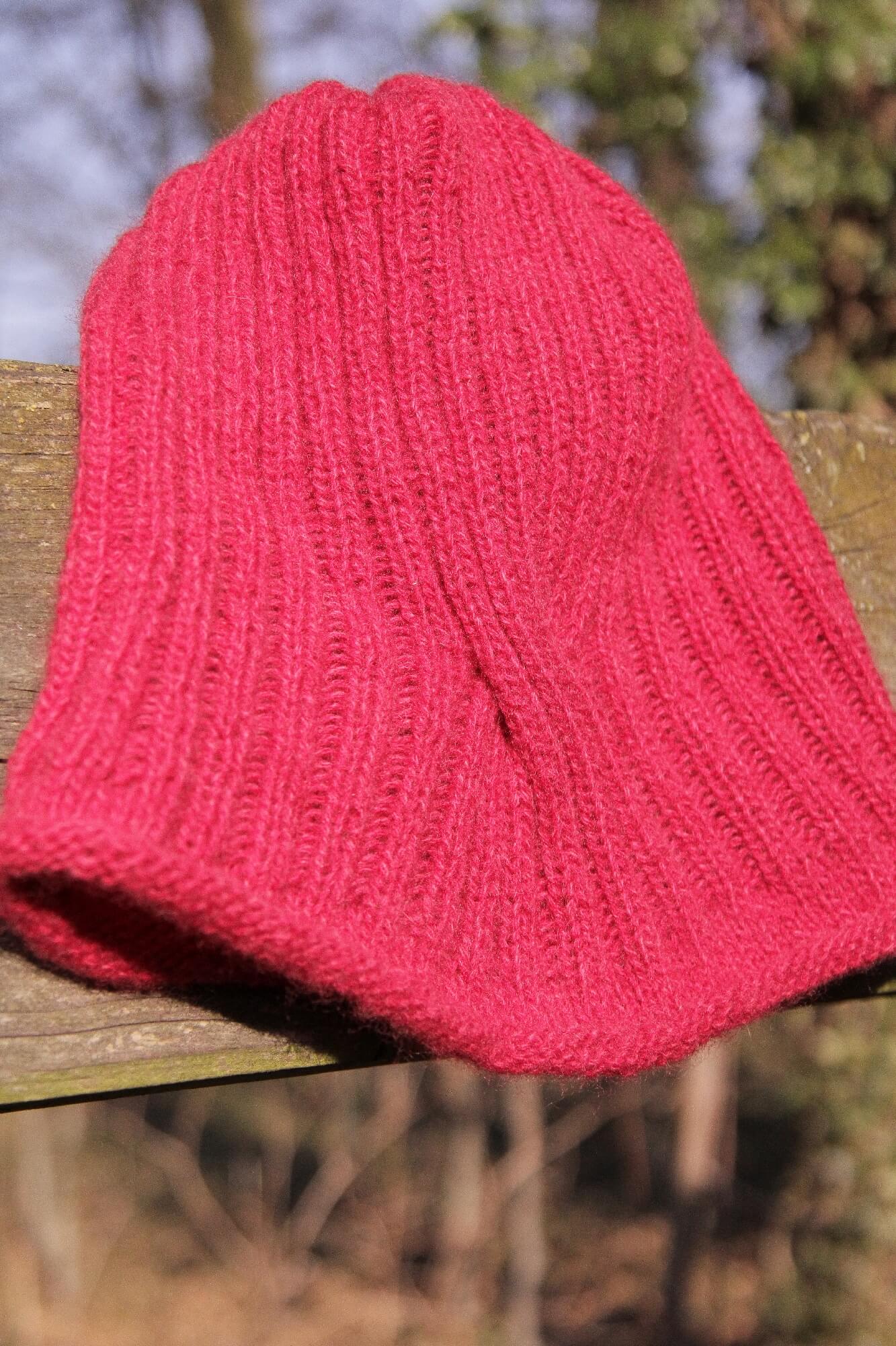 Mütze und Pulswärmer aus Cardiff Cashmere Classic selber stricken
