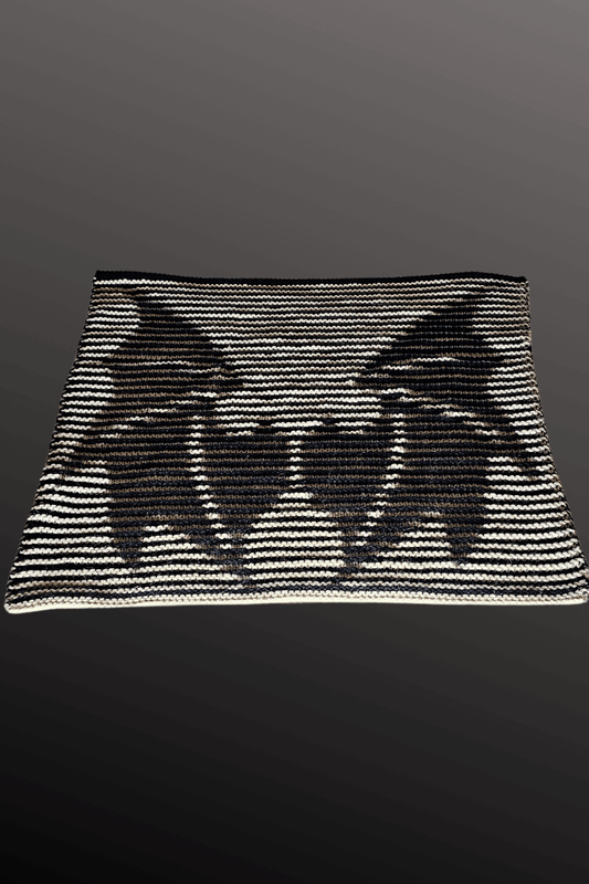 Decke | Kissen Obsidian Wings aus Kremke Soul Wool The Merry Merino 140 selber stricken