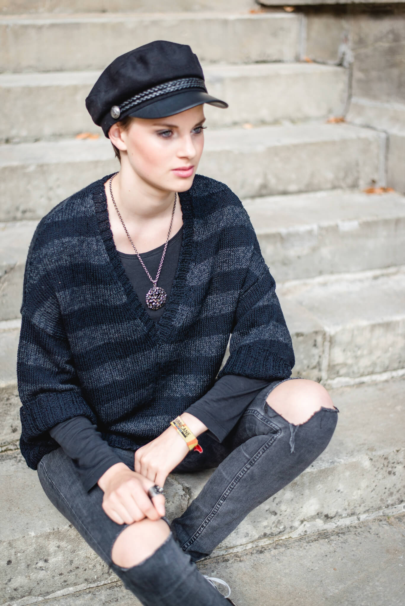 Pullover Caitlin aus ITO Shio und Urugami - selber stricken