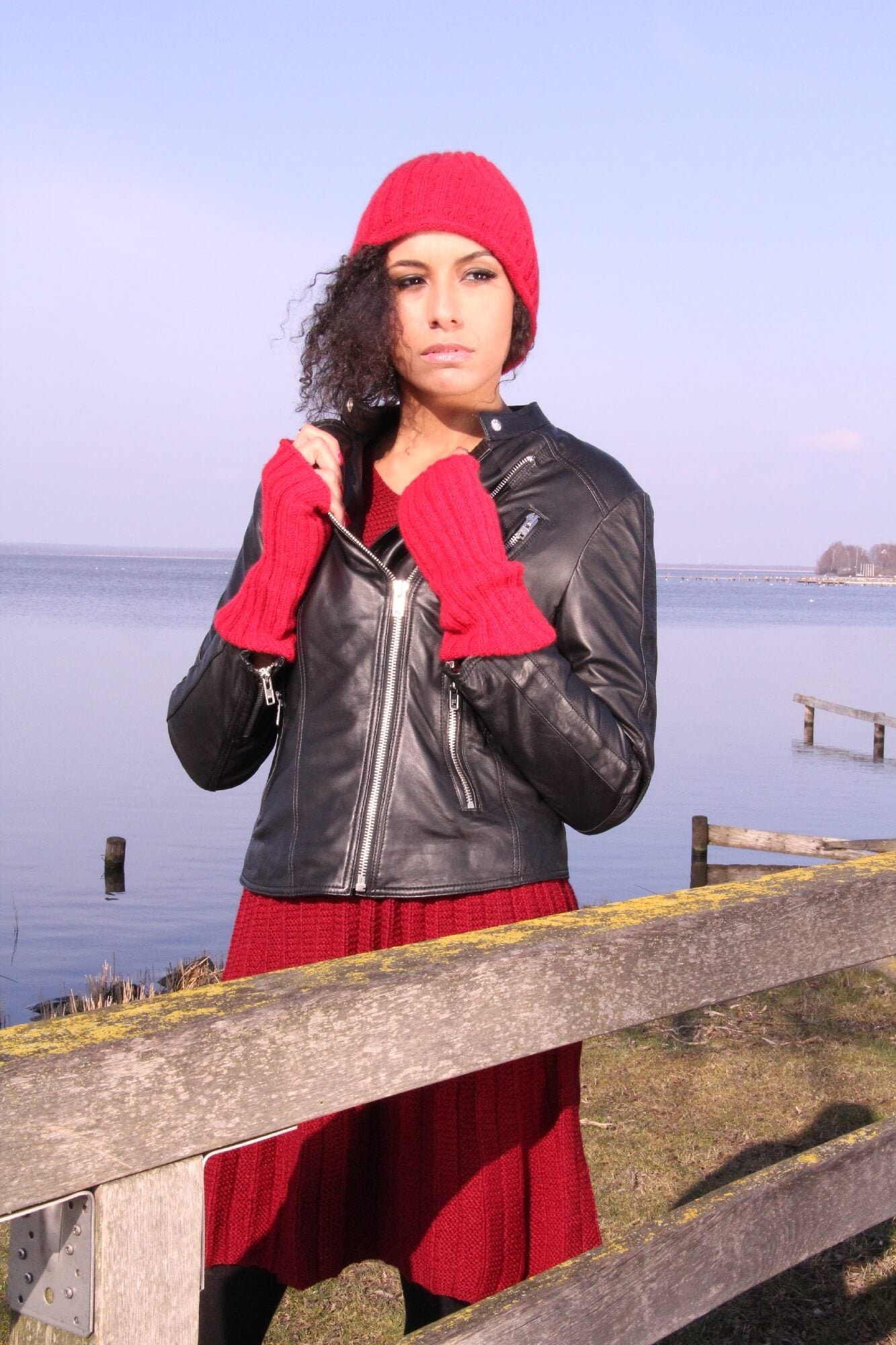 Mütze und Pulswärmer aus Cardiff Cashmere Classic selber stricken