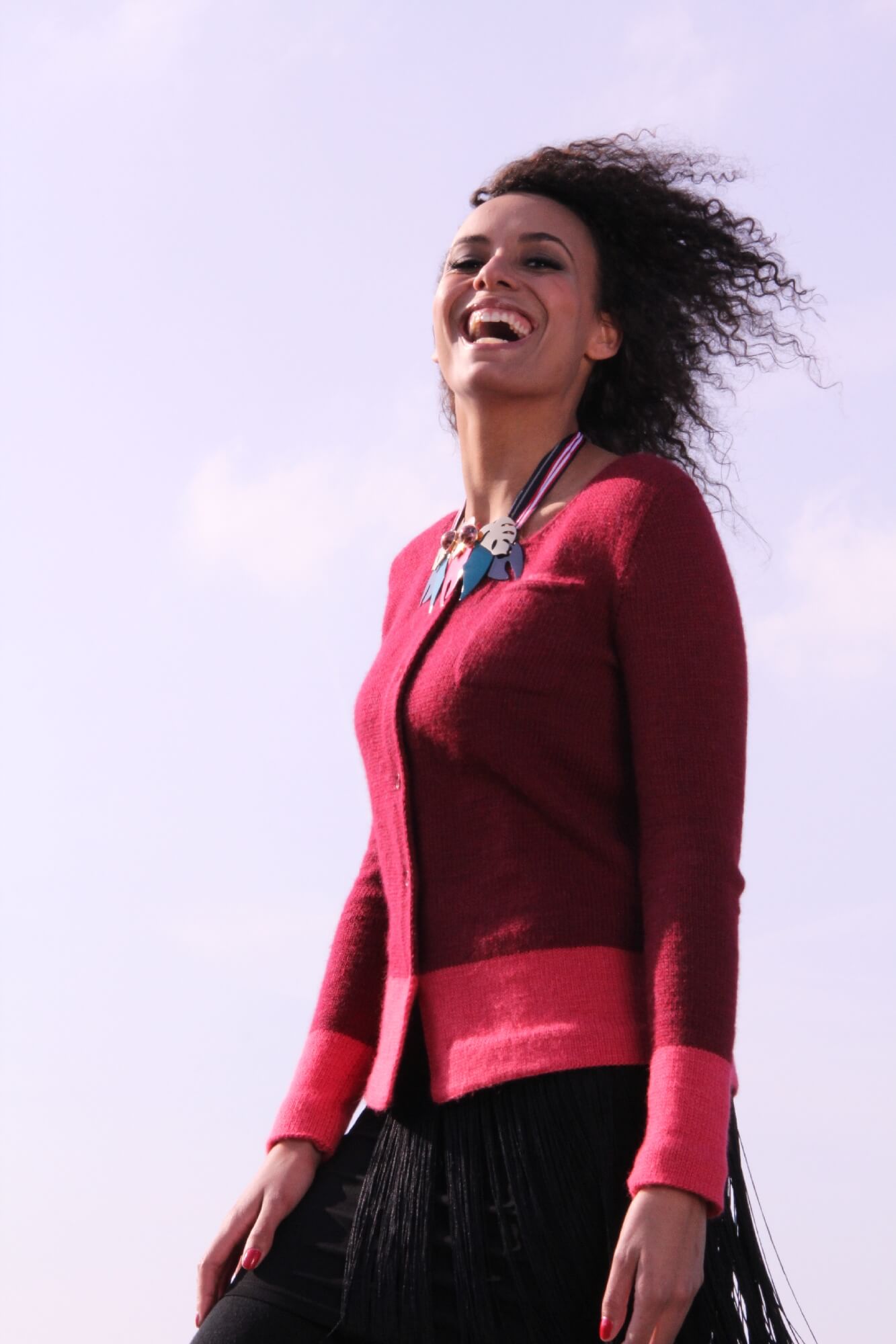 Jacke Irelia aus Mirasol Sulka Nina selber stricken