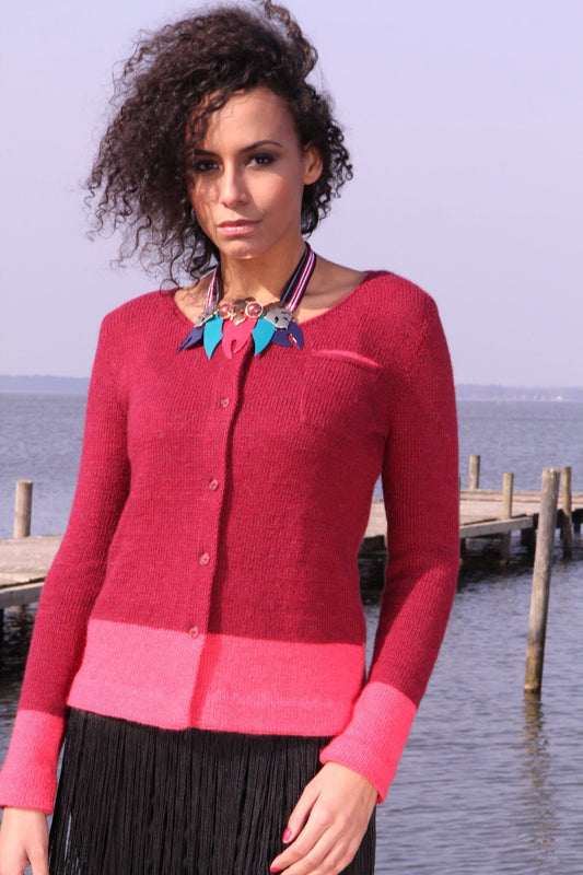 Jacke Irelia aus Mirasol Sulka Nina selber stricken