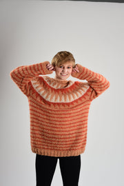 Pullover Sasha aus Bremont Joana Brushed - mit Rundpasse - selber stricken