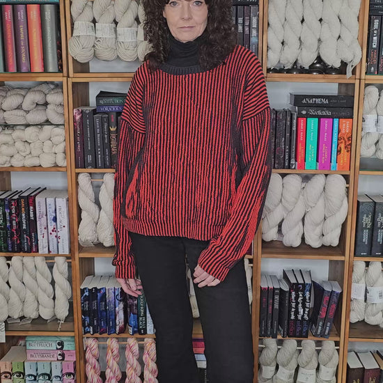 Pullover Claim The Flame aus The Merry Merino 140 selber stricken