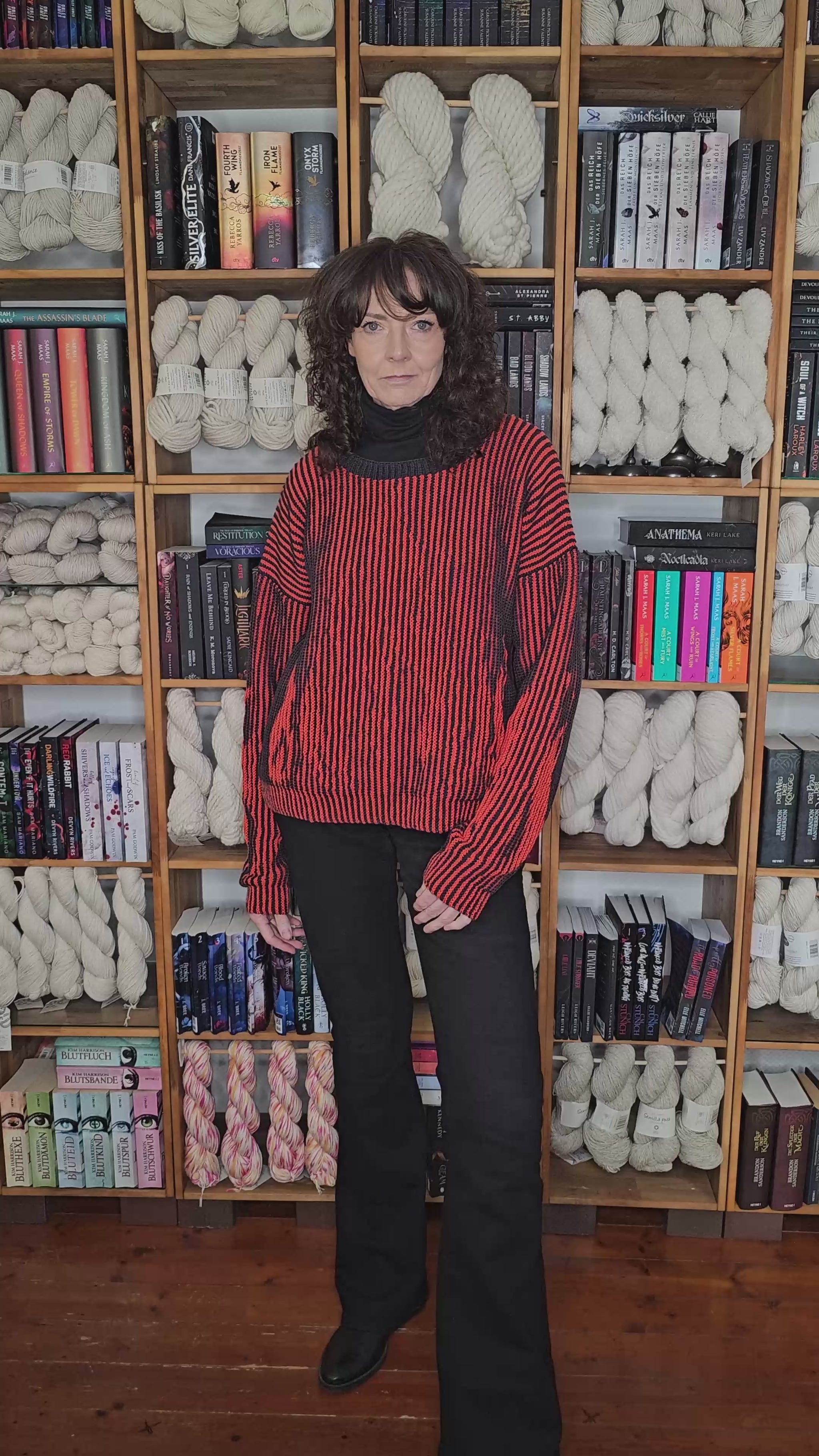 Pullover Claim The Flame aus The Merry Merino 140 selber stricken