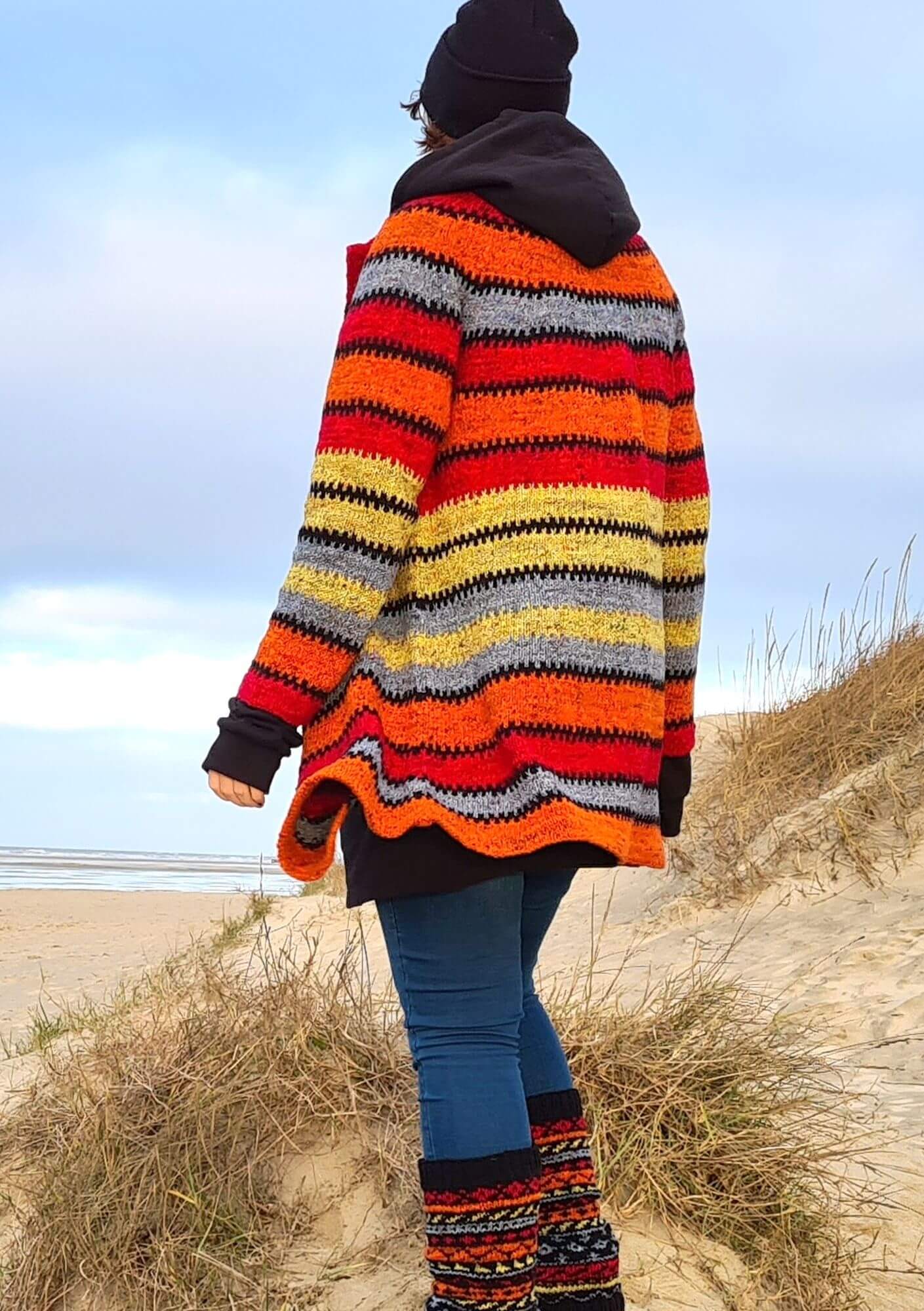 Jacke Anuk zum Nachstricken