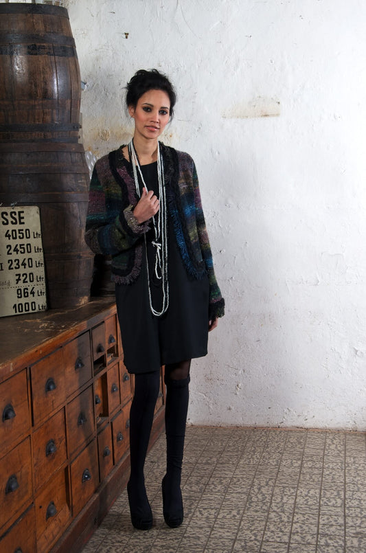 Jacke Midnight Cookie aus Noro Chyochin selber stricken