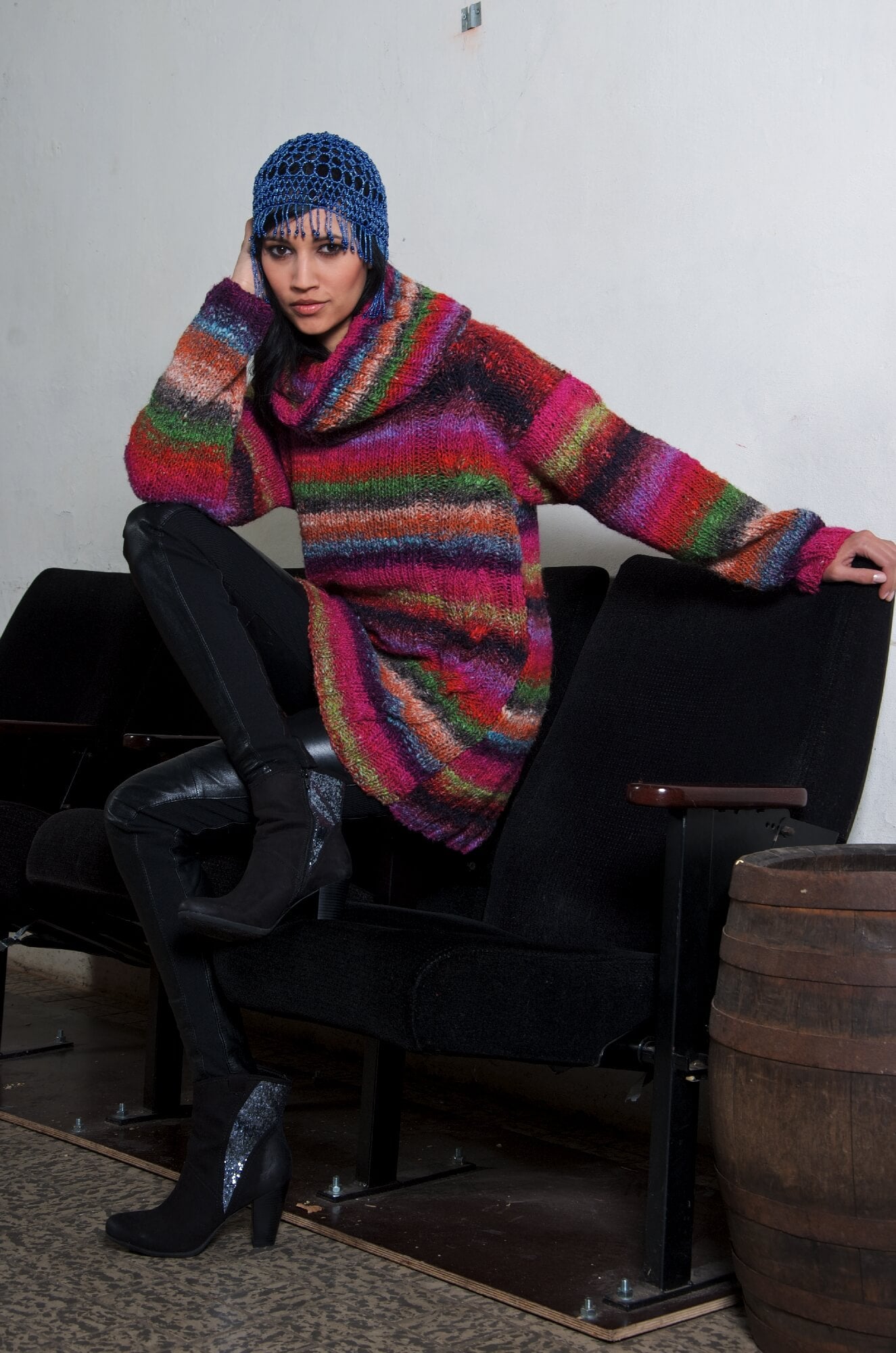 Pullover Rhubarb Pumpkin aus Noro Obi selber stricken