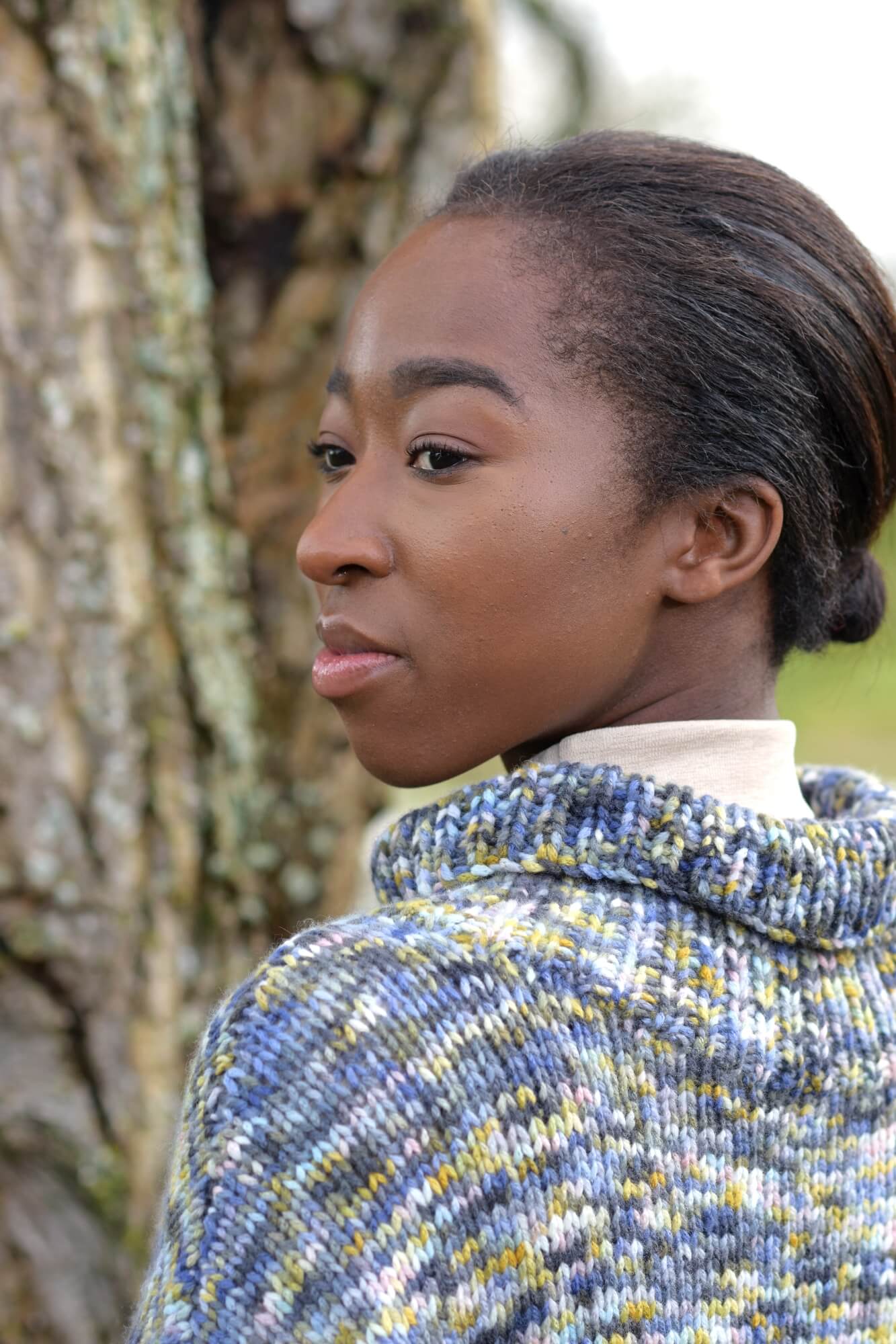 Kurzärmligen Pullover stricken