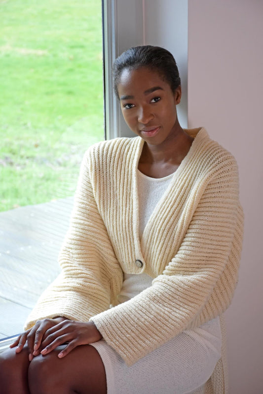 Bolerojacke im Patentmuster stricken