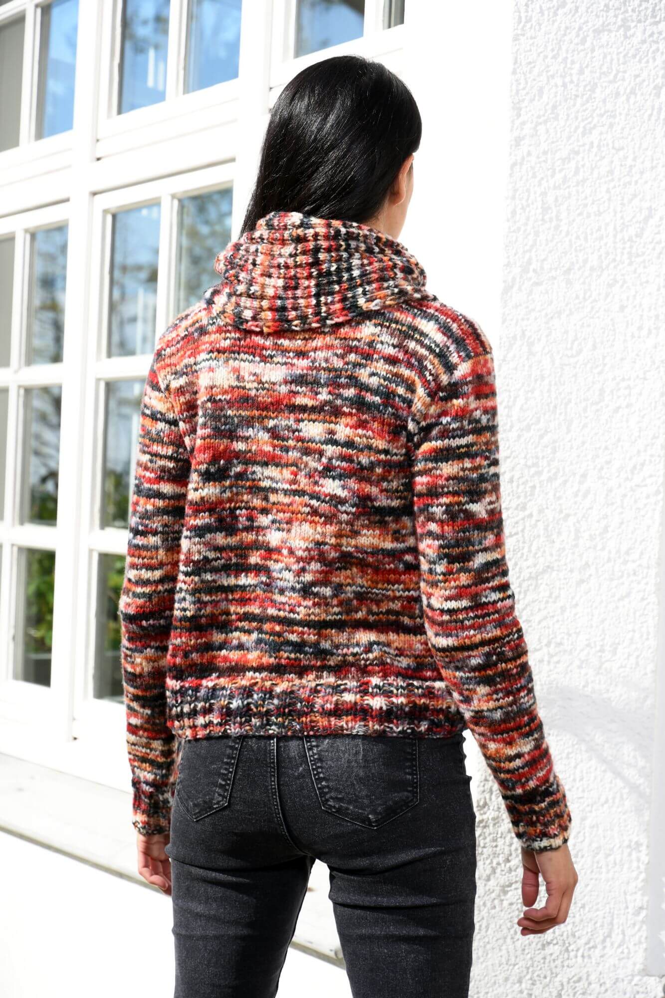 Pullover mit Rollkragen stricken