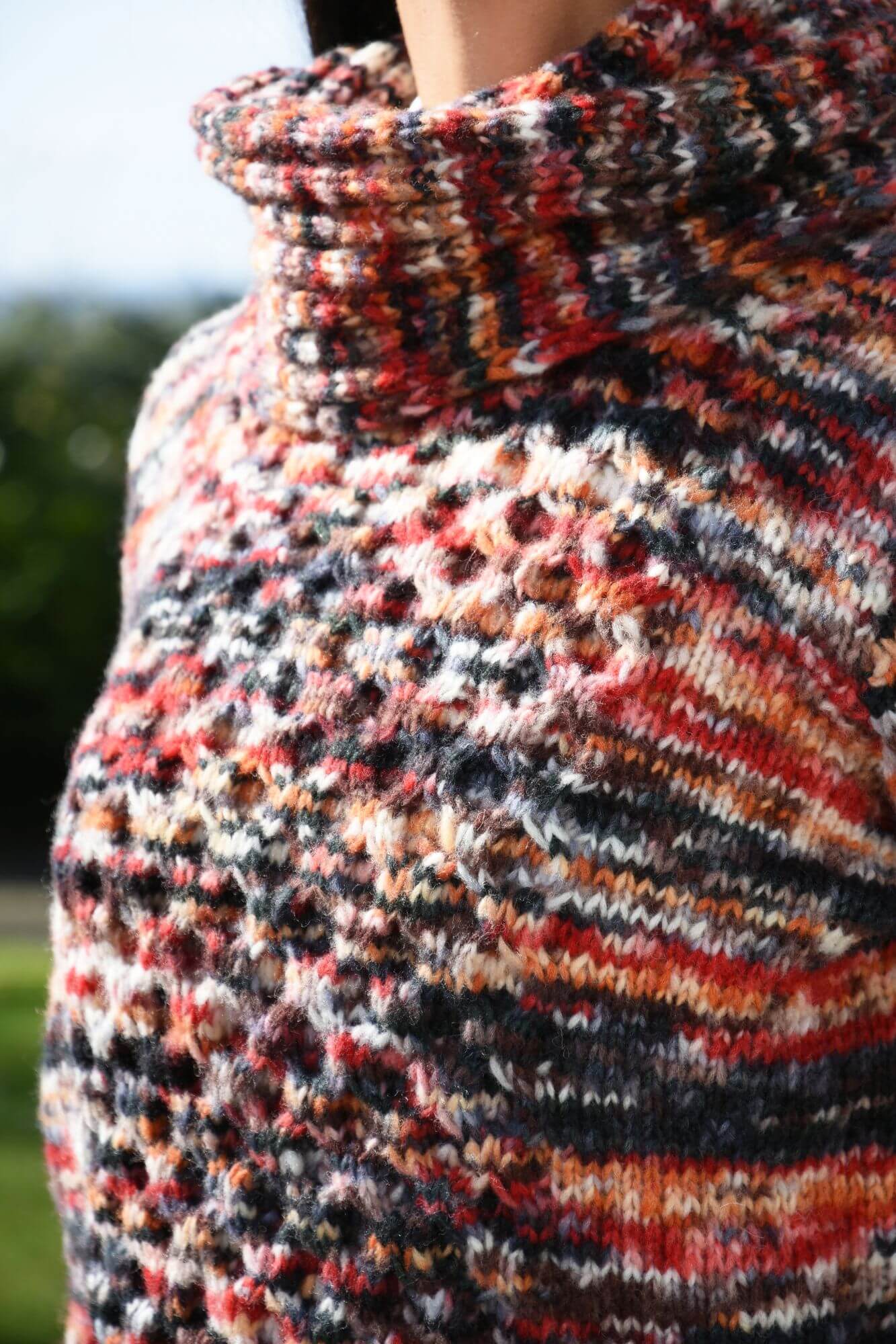 Pullover mit Rollkragen stricken