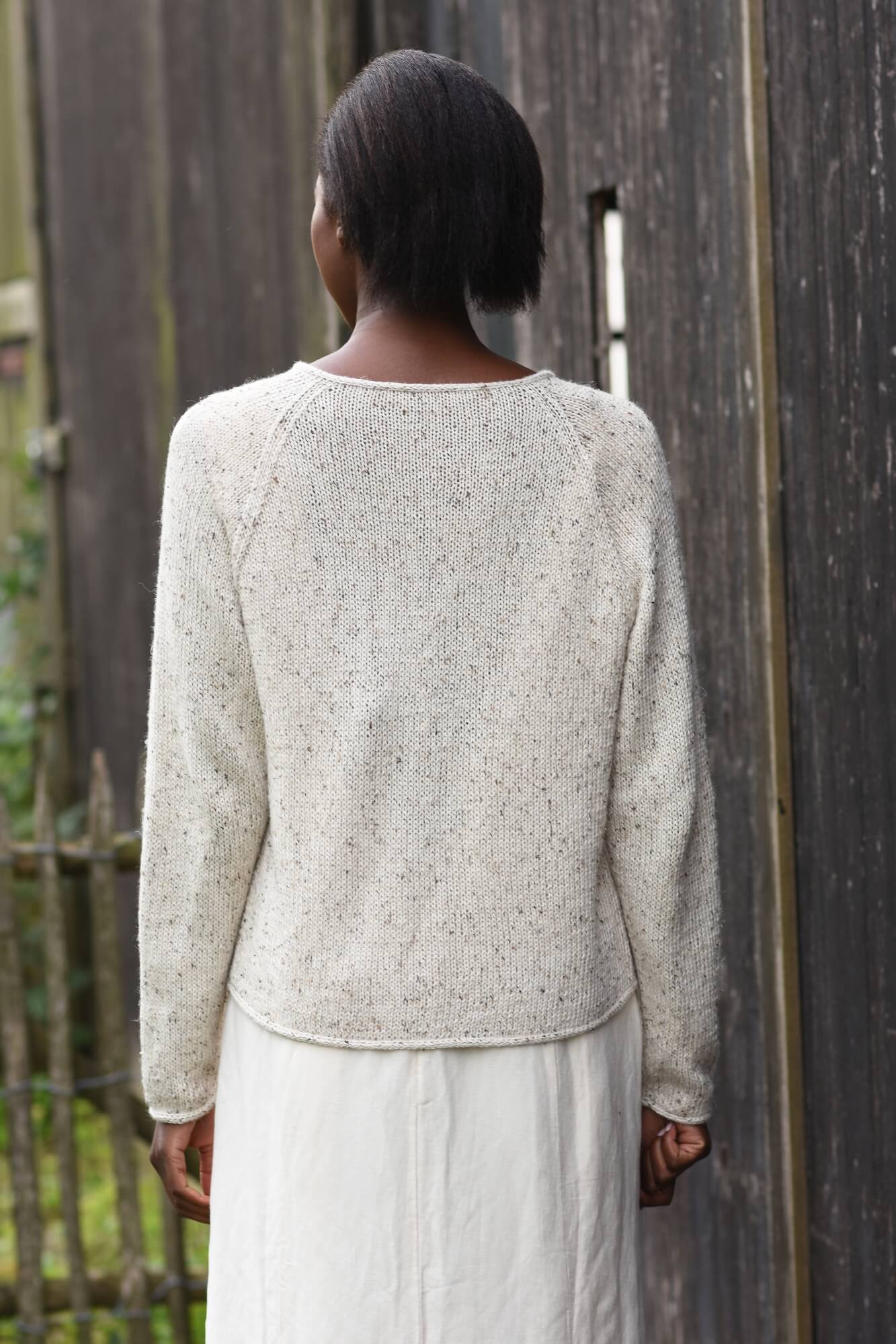 Raglan Jacke Duena stricken