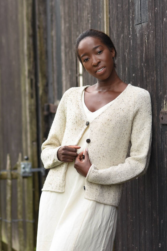 Raglan Jacke Duena stricken