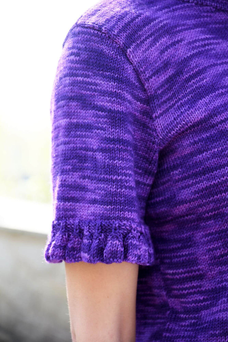 Kurzärmligen Pullover selber stricken