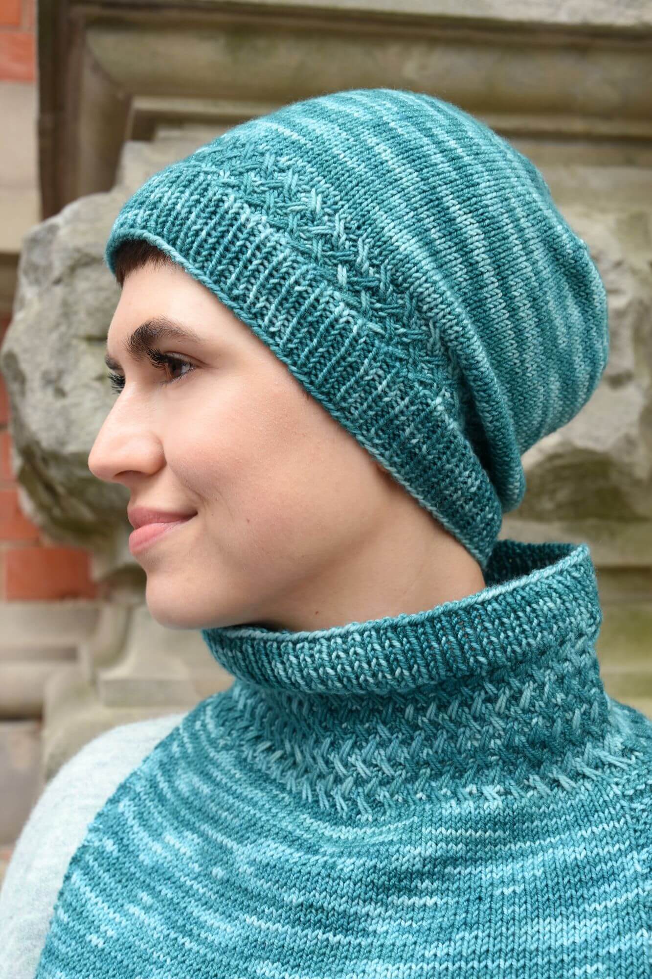 Mützen Set selber stricken