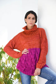 Color-Block Sweater stricken