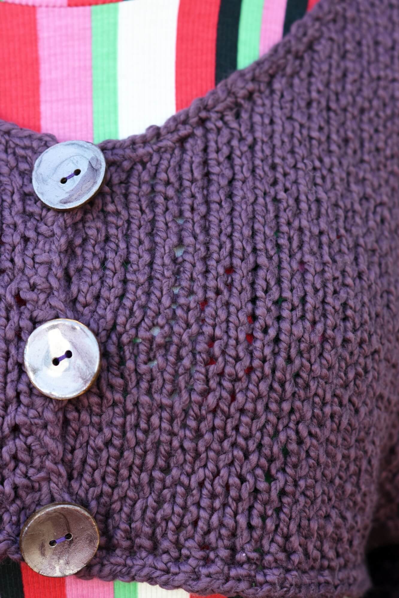 Kurze Bolerojacke selber stricken