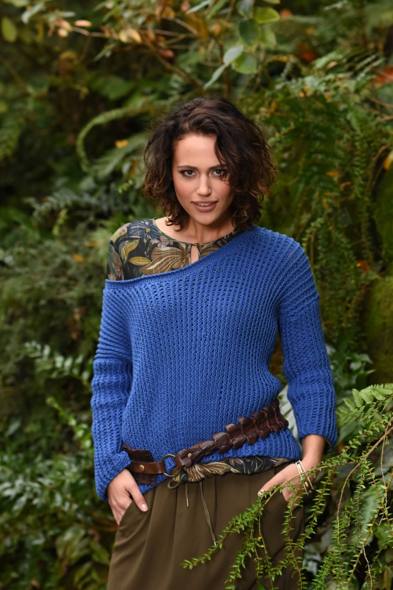 Schlichten Pullover mit Rippenmuster stricken