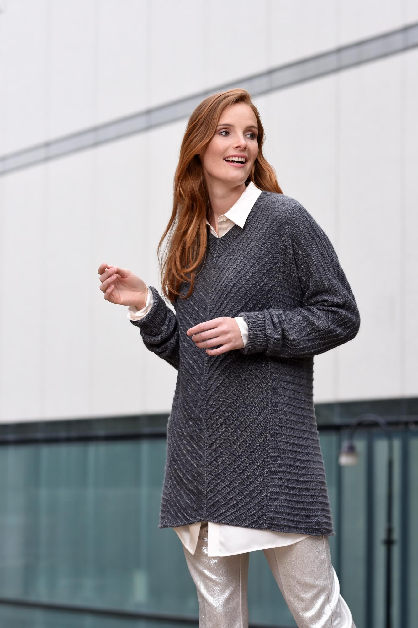 Pullover mit spannenden Strukturen stricken