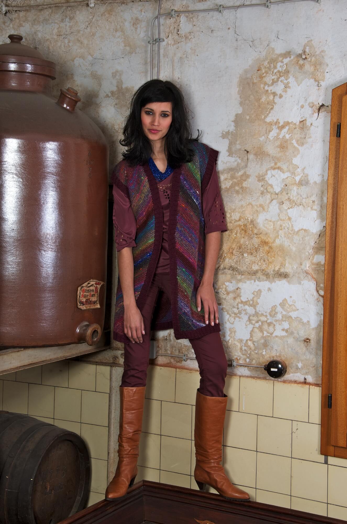 Weste Flavored aus Noro Chyochin selber stricken