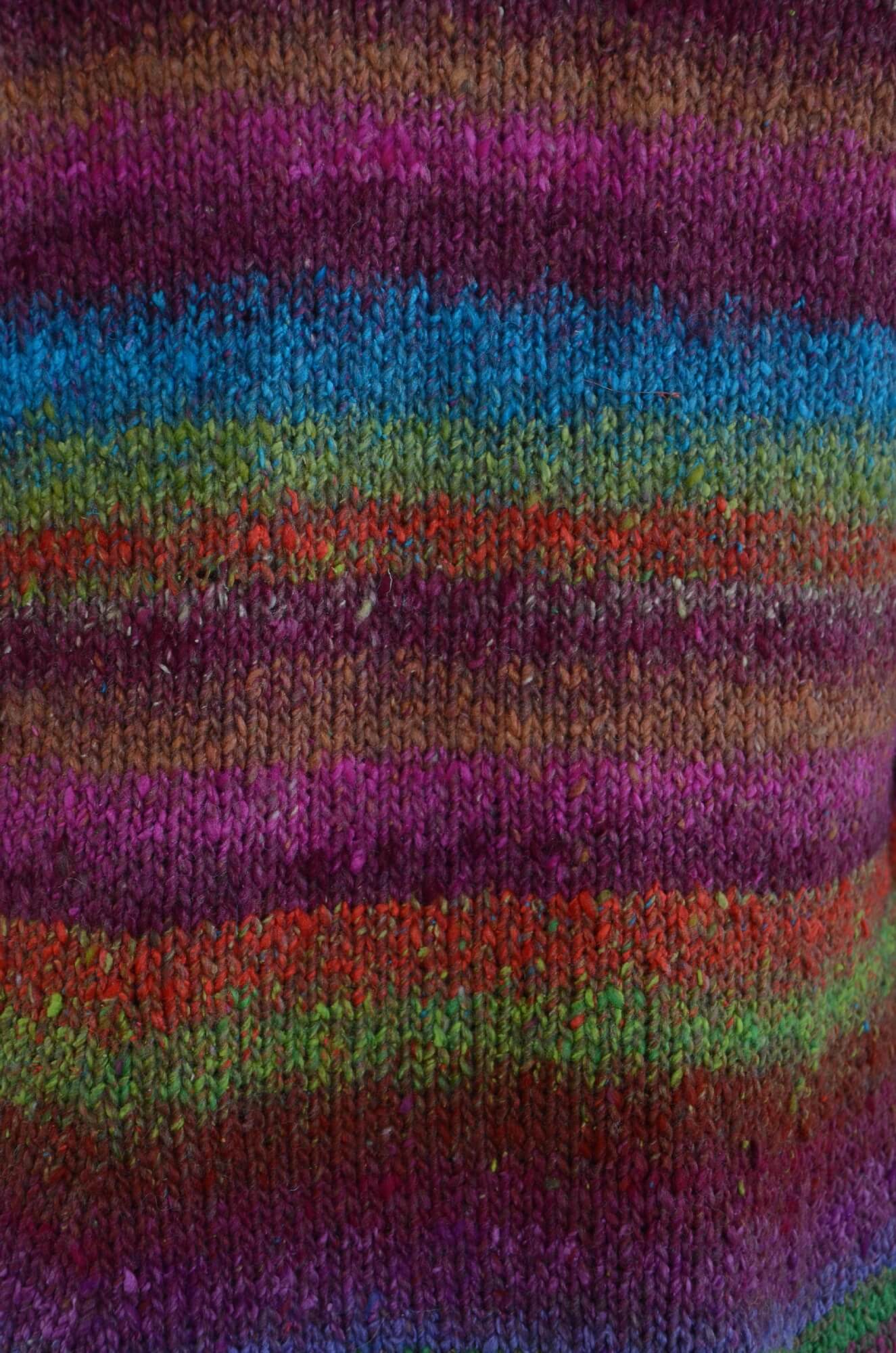 Jacke Catelyn mit Noro Hanabatake selber stricken 