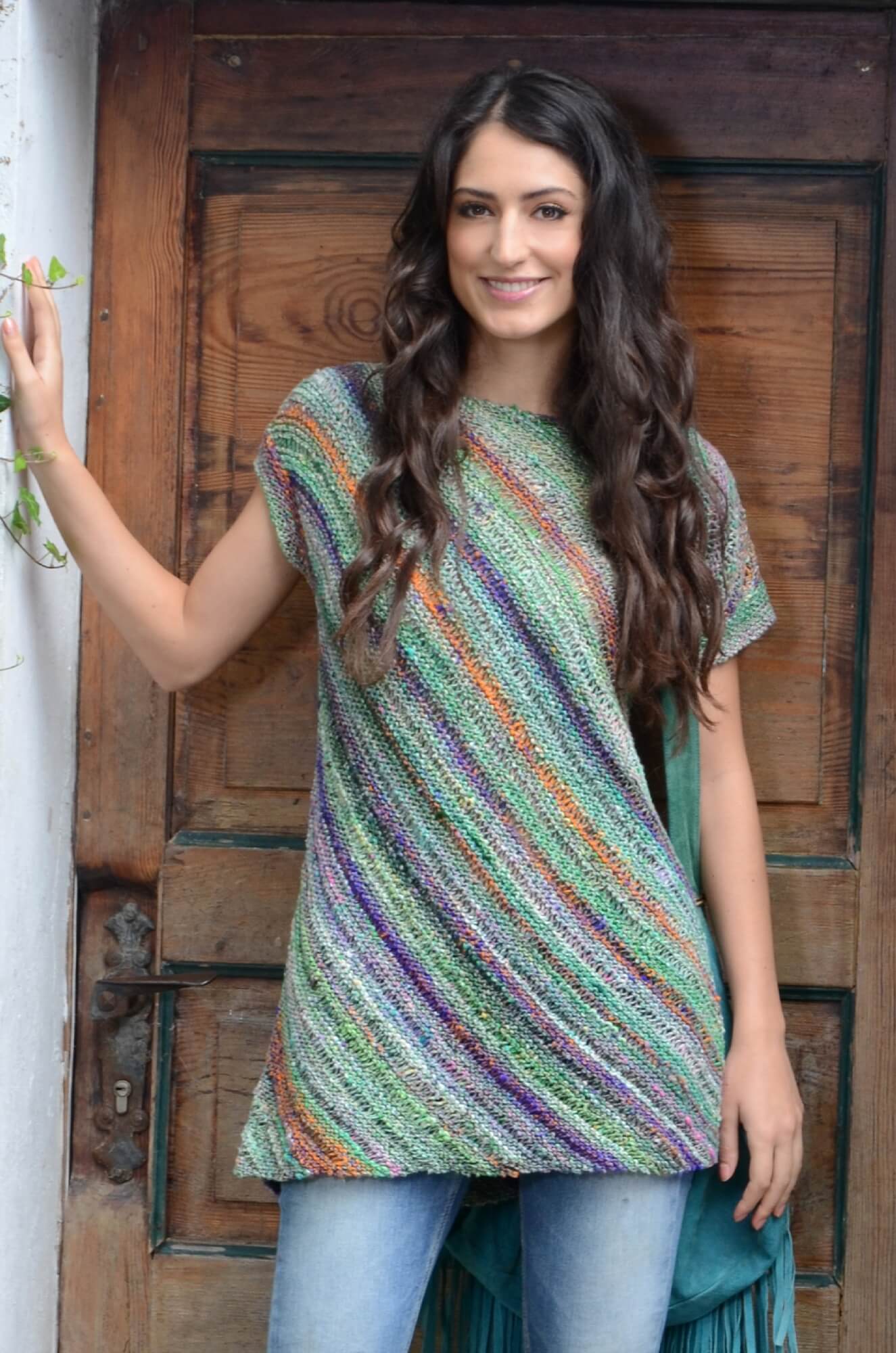 Pullover Midori aus Noro Kibou selber stricken