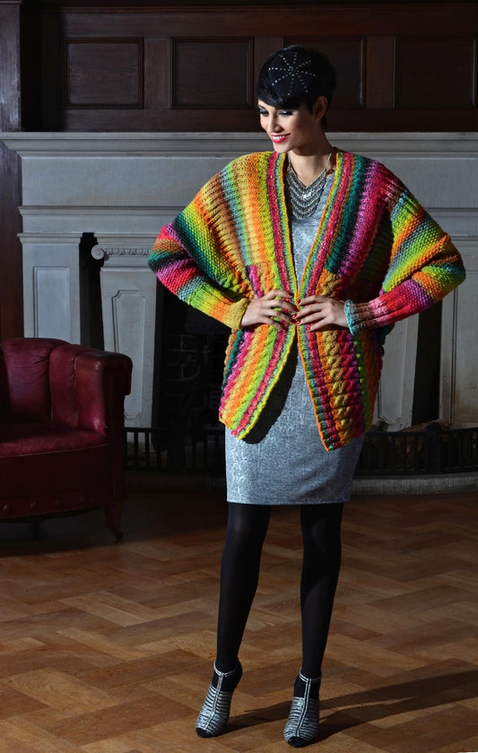 Jacke Effie aus Noro Kureyon selber stricken