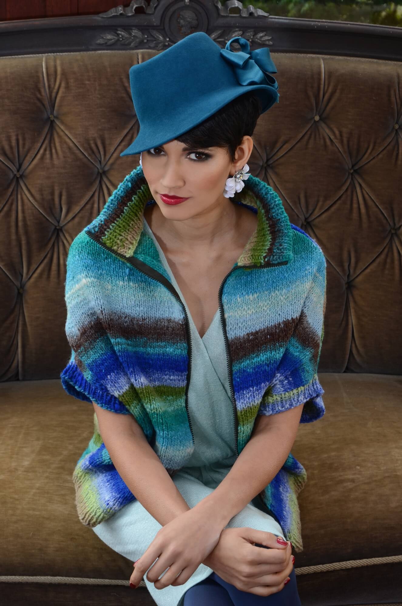 Jacke Rooba aus Noro Kureyon selber stricken
